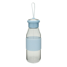 Single Wall Glass Tea Bottle with Loop 360ml